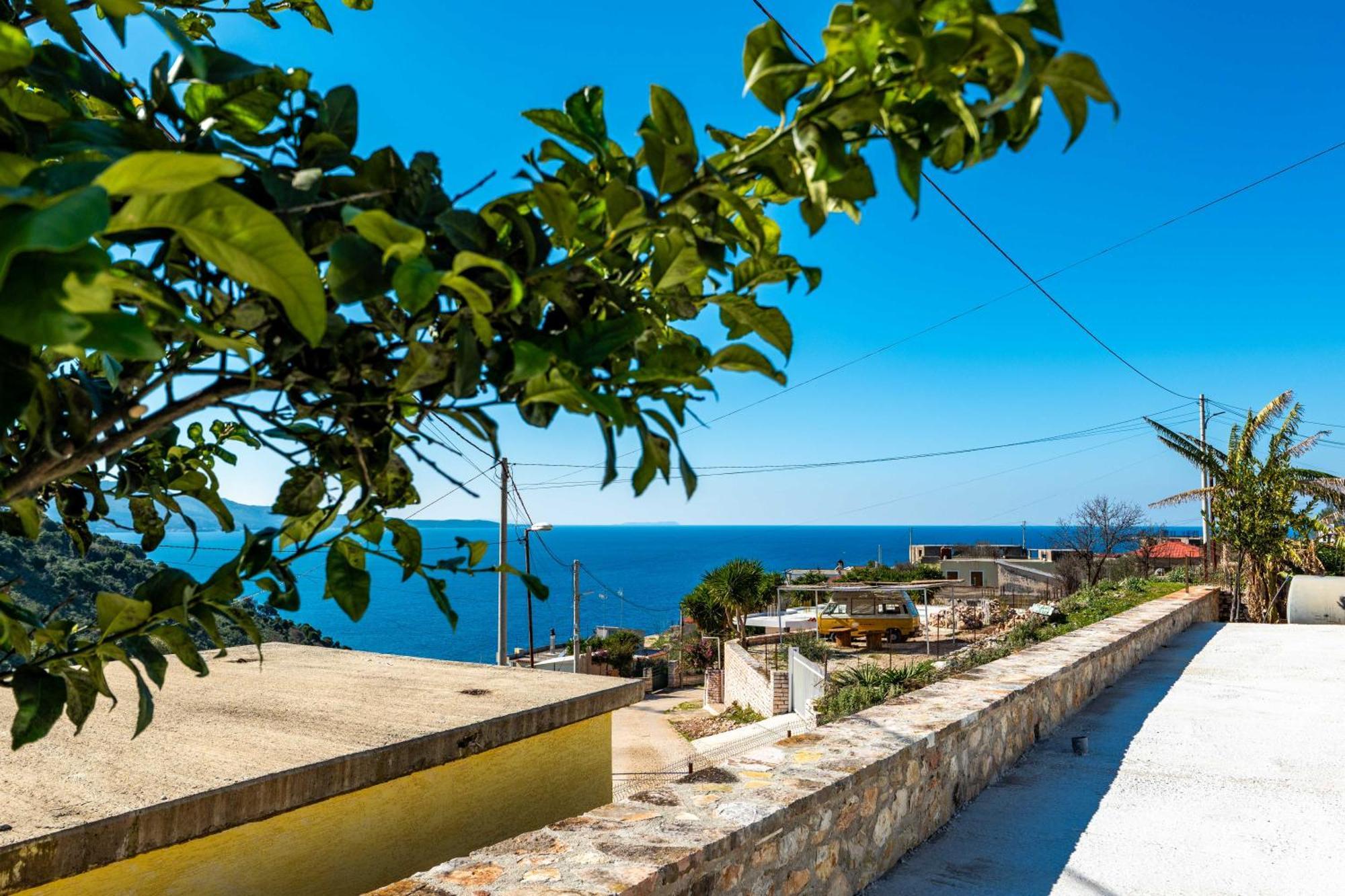 Vila Celi Sarande Bagian luar foto